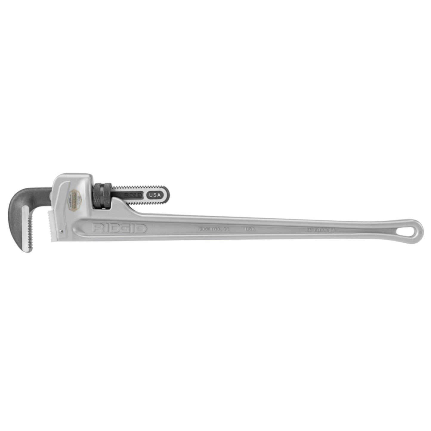 Clé serre-tubes droite en aluminium RIDGID