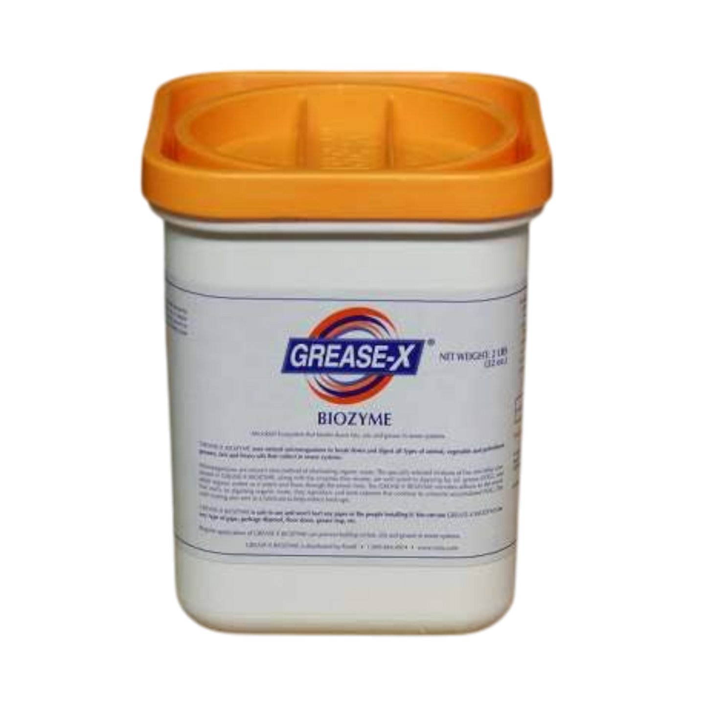 Grease-X® 2 lb – Traitement professionnel pour les accumulations de graisse et les dépôts organiques