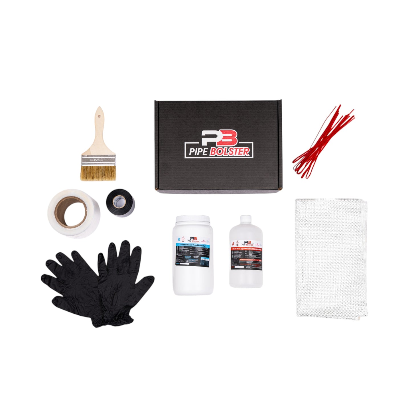 PipeBolster Refill Kit | 4” pipe diameter