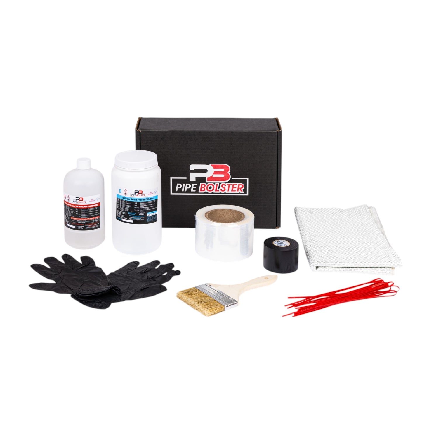 PipeBolster Refill Kit | 4” pipe diameter