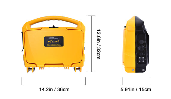 Vivax-Metrotech vCam-6 HD Sewer Inspection Camera System for 3.0'' to 8.0'' pipes