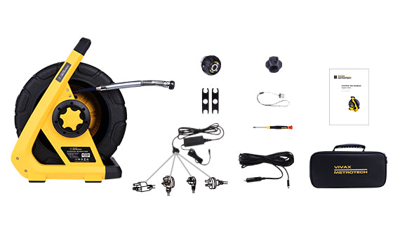 Vivax-Metrotech vCamDrain Sewer Camera System for 1.5″ to 3.0'' pipes