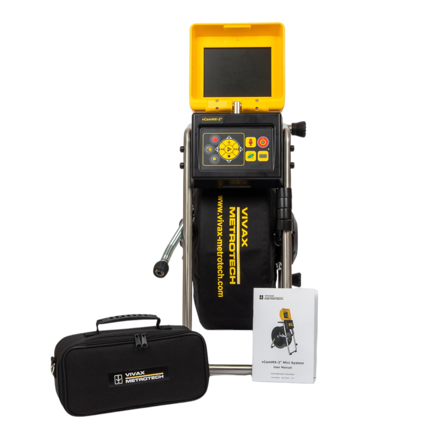 Vivax-Metrotech vCamMX-2+ HD Sewer Mini Camera System for 2.0'' to 4.0'' pipes