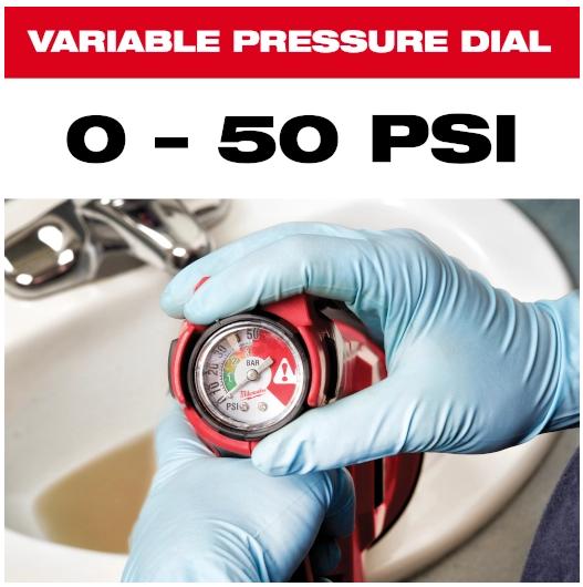 Kit de pistolet à air comprimé pour le déblocage des canalisations M12™ AIRSNAKE™