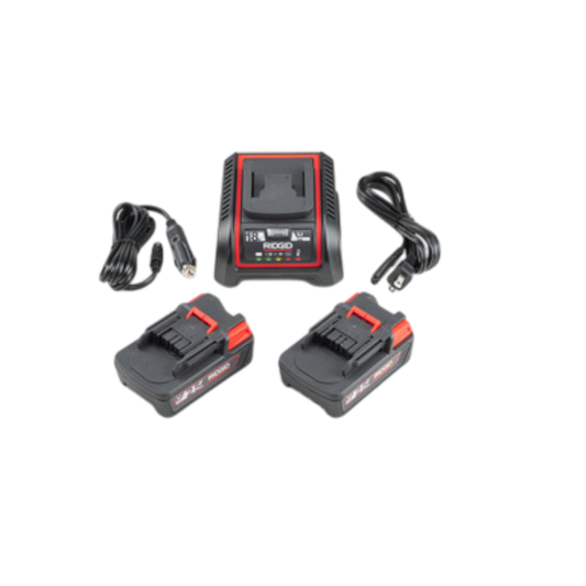 Batteries et chargeur au lithium avancés RIDGID 18 V