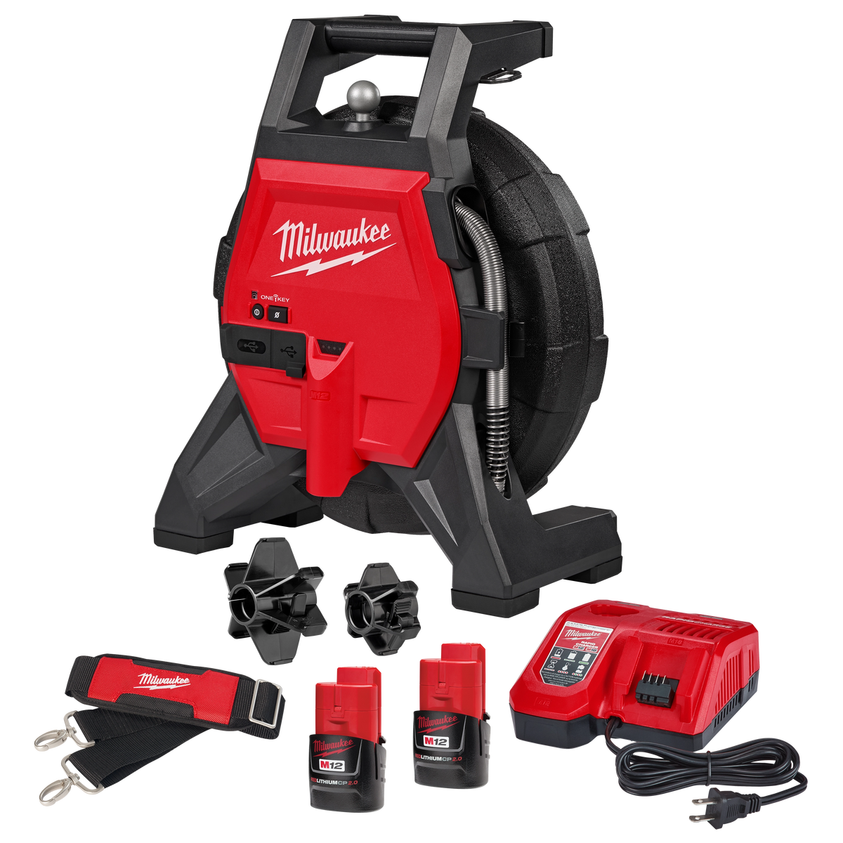 Milwaukee M12 85' High Flex Compact Inspection Camera Kit 3318-22B