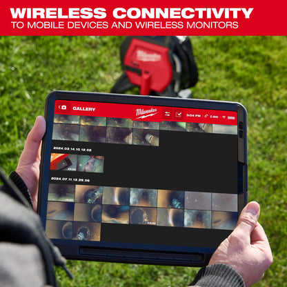 Connexion sans fil de la caméra M12 à une tablette