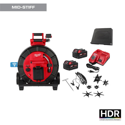 Système d'inspection modulaire Milwaukee M18 200' Mid-Stiff (3975-22)