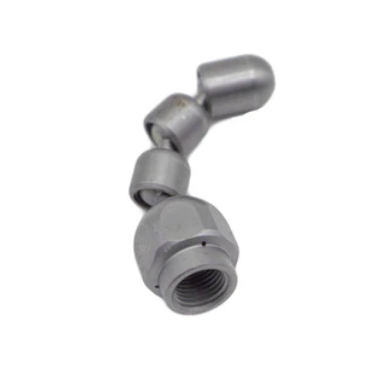 Drophead Nozzle with Knuckle Leader, Stainless Steel – Pipe ...