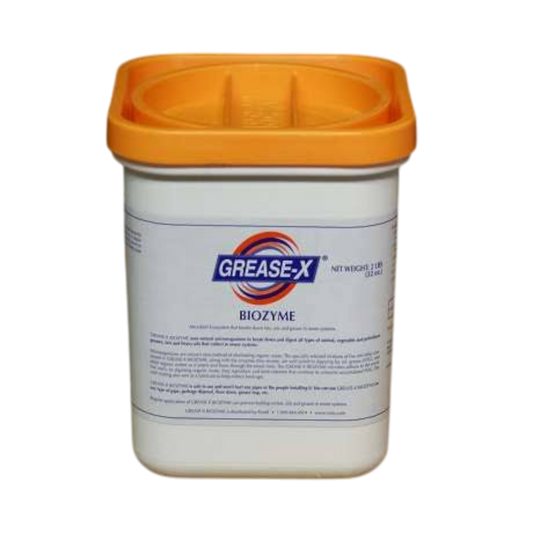 Grease-X® 2 lb – Traitement professionnel pour les accumulations de graisse et les dépôts organiques
