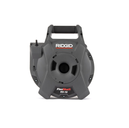 FlexShaft K9-12 Wall-to-Wall Drain Cleaning Machine for 1.25" to 2" pipes (1/4" cable - 30' length) | (RIDGID 74978)