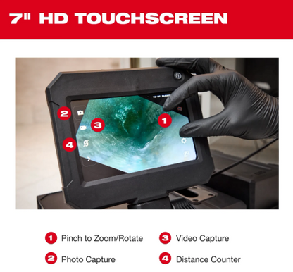 M12™ 75' Drain Camera w/ PACKOUT™ Compatibility | (Milwaukee 3154-20)