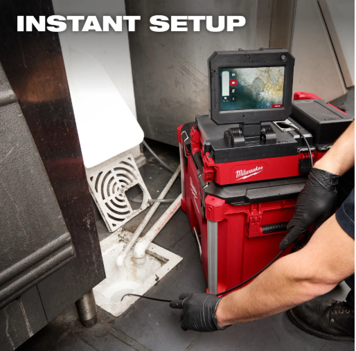 M12™ 75' Drain Camera w/ PACKOUT™ Compatibility | (Milwaukee 3154-20)