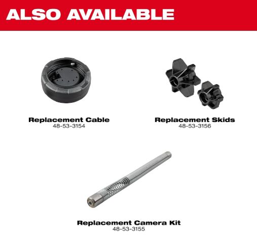 M12™ 75' Drain Camera w/ PACKOUT™ Compatibility | (Milwaukee 3154-20)