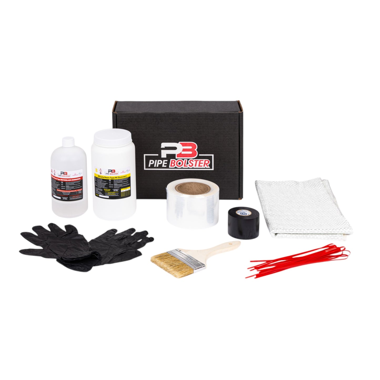 PipeBolster Refill Kit | 5” pipe diameter