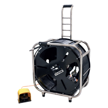 Machine d’alésage RENSSI RCX-10 pour conduites de 3 po à 8 po (câble 3/8'' – longueur 83 pi)