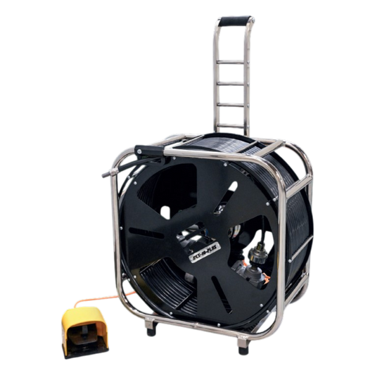 Machine d’alésage RENSSI RCX-10 pour conduites de 3 po à 8 po (câble 3/8'' – longueur 83 pi)
