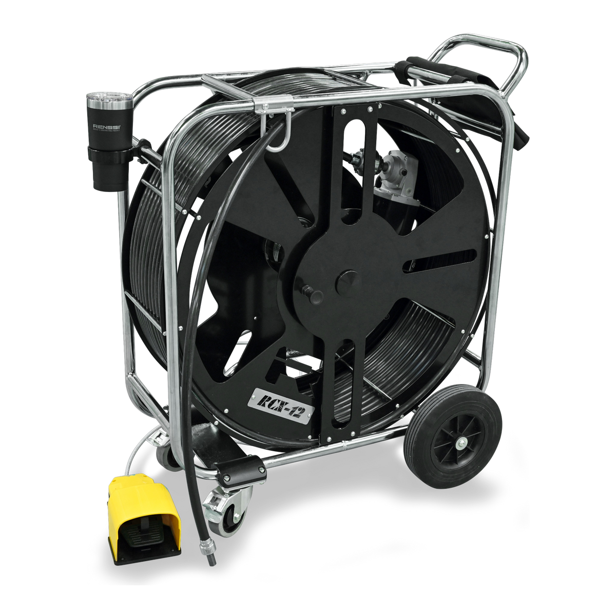 Machine Fraiseuse RENSSI RCX-12 pour conduites de 3" à 8" (câble 1/2" – longueur 100 pi)