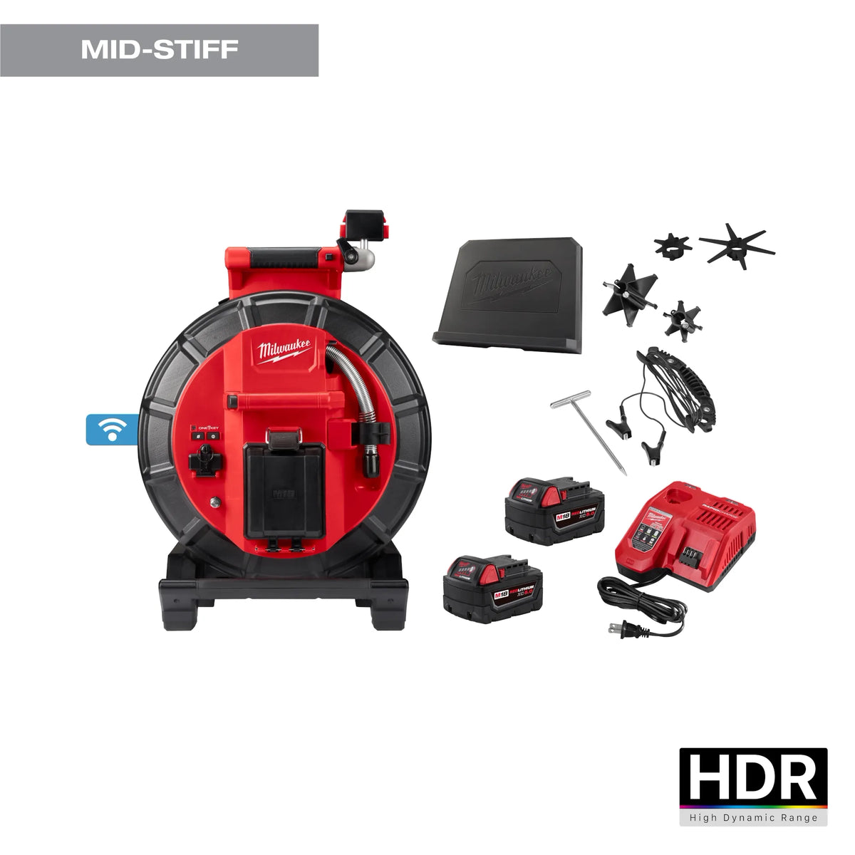 Système d'inspection modulaire Milwaukee M18 120' Mid-Stiff (3973-22)