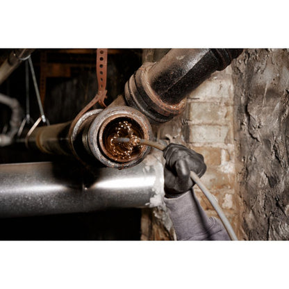 M18 FUEL™ High Speed Chain Snake for 1-1/2” – 4” Pipes (5/16" cable - 75' length) | (Milwaukee 2819-22)