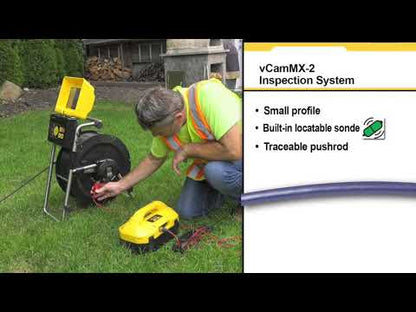 Vivax-Metrotech vCamMX-2+ HD Sewer Mini Camera System for 2.0'' to 4.0'' pipes