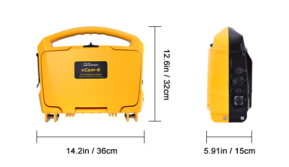 Vivax-Metrotech vCam-6 HD Inspection Camera System for 3.0'' to 8.0'' pipes